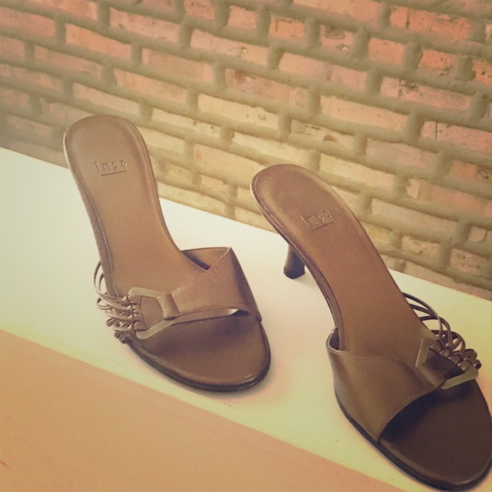 Copper-colored slides